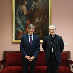 Nadbiskup Kutleša primio austrijskog veleposlanika u Republici Hrvatskoj